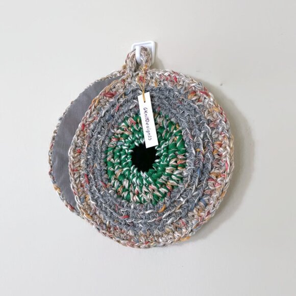 Crochet Pot Holders, Kitchen Decor, Crochet Gift Under 15, Handmade Potholders - Picture 7 of 8